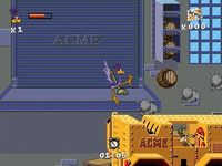 une photo d'Ã©cran de Desert Demolition sur Sega Megadrive